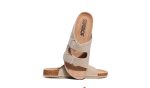 LEATHER SLIPPER WITH DOUBLE BUCKLE - Image 5
