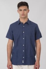 REBASE COTTON LINO SHORT SLEEVE SHIRT - Image 2