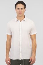 REBASE COTTON LINO SHORT SLEEVE SHIRT - Image 5