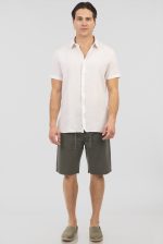 REBASE COTTON LINO SHORT SLEEVE SHIRT - Image 8