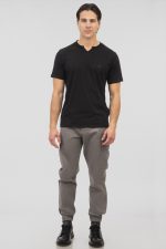 REBASE V-NECK BUTTON UP T-SHIRT - Image 6