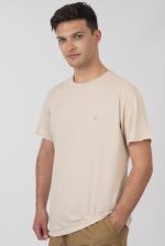 REBASE RAW EDGES CHEST LOGO TEE - Image 4