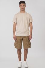 REBASE RAW EDGES CHEST LOGO TEE - Image 5