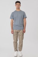 REBASE RAW EDGES CHEST LOGO TEE - Image 8