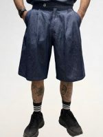 STEFAN HANGING BUTTON SHORTPANTS JEAN - Image 2