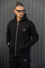 HENRY  ZIP THROUGH LOGO HOODIE - Image 2