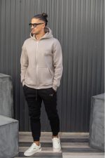 HENRY  ZIP THROUGH LOGO HOODIE - Image 7