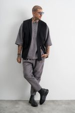 STEFAN SCULPTURAL CUTOUT BLAZER - Image 3