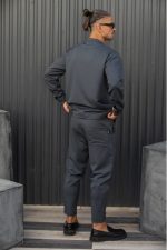 HENRY COMFORT TEXTURED TROUSERS - Image 8