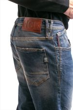 RIPPED SLIM FIT FADED JEANS - Image 3