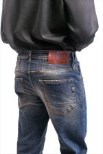 RIPPED SLIM FIT FADED JEANS - Image 4