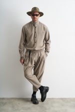 STEFAN GRAPHITE TEXTURED OVERSHIRT - Image 10