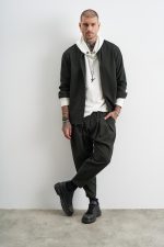 STEFAN GRAPHITE TEXTURED OVERSHIRT - Image 5