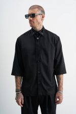 STEFAN BUTTON TIE SHIRT - Image 4