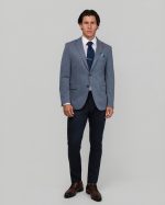 DEZIGN MELANGE TEXTURED BLAZER - Image 3