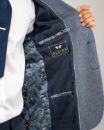 DEZIGN MELANGE TEXTURED BLAZER - Image 4