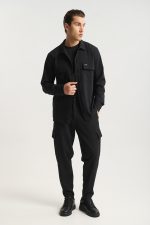 PCOC WIDE FIT CARGO LEGBAND TROUSERS - Image 3