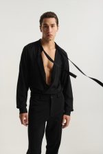 PCOC EASYWEAR MAO + TIE COLLAR OVERSHIRT - Image 4