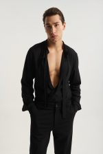 PCOC EASYWEAR MAO + TIE COLLAR OVERSHIRT - Image 5