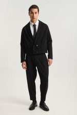 PCOC DEEP NECKLINE BUTTON JACKET - Image 2