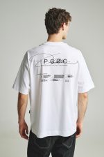 PCOC BACK LETTERS OVERSIZED LOGO TEE