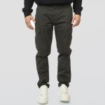 REBASE REGURAL FIT CARGO TROUSERS - Image 2