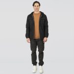 REBASE TEXTURED FLANNEL ZIPPER OVERSHIRT - Image 4