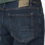 REBASE BASIC REGURAL FIT DARK FADED JEANS - Image 5