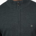 HIGH NECK KNITWEAR CARDIGAN - Image 9
