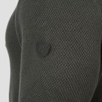 HIGH NECK KNITWEAR WITH 1/4 ZIP - Image 19