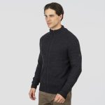 HIGH NECK KNITWEAR CARDIGAN - Image 9