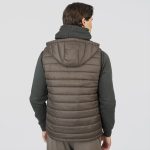 REBASE PUFFER GILET HOODIE - Image 5