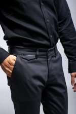 HACKERS MELANGE TEXTURED TROUSERS - Image 5