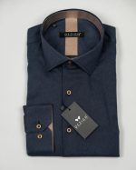 DEZIGN BIRDS-EYE TEXTURED SHIRT - Image 3