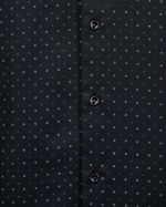 DEZIGN TEXTURED PRINT COLLAR SHIRT - Image 4
