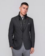 DEZIGN BLAZER WITH REMOVABLE GILET
