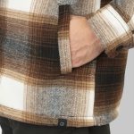 REBASE TEXTURED CHECK FLANNEL OVERSHIRT - Image 5