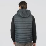 REBASE PUFFER GILET HOODIE - Image 12