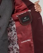 DEZIGN 3PIECE SLIM FIT SUIT IN PATTERNED - Image 7