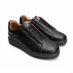 MONOCHROME SNEAKERS WITH CONTRAST SOLE - Image 5