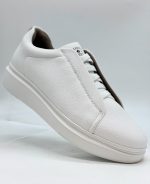 MONOCHROME SNEAKERS WITH CONTRAST SOLE - Image 5