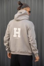 HENRY OVER BACK FLOCKED HOODIE LOGO - Image 7