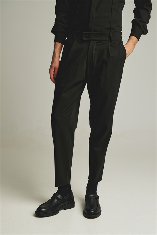 PCOC DOUBLE LINE PLEATS TROUSERS