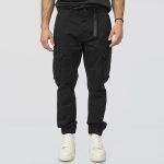 REBASE CARGO RIBBED LEGBAND TROUSERS - Image 2
