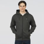 REBASE  ZIP THROUGH LOGO HOODIE - Image 7