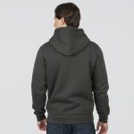 REBASE  ZIP THROUGH LOGO HOODIE - Image 11