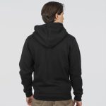 REBASE  ZIP THROUGH LOGO HOODIE - Image 6