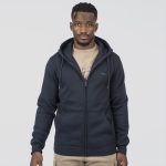 REBASE  ZIP THROUGH LOGO HOODIE - Image 12