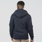 REBASE  ZIP THROUGH LOGO HOODIE - Image 15