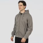 REBASE  ZIP THROUGH LOGO HOODIE - Image 18